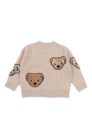 cardigan in lana beige BURBERRY KIDS | 8109483C1540